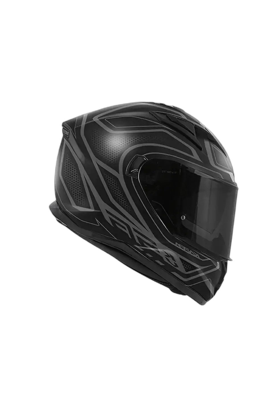 KAPPA KV56 Neon Moto Integrali Turismo Caschi Nero Opaco 