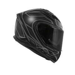 KAPPA KV56 Neon Moto Integrali Turismo Caschi Nero Opaco