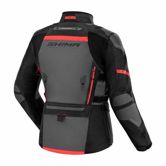 SHIMA DUNE LADY CHAQUETA TESSILE DE MOTO ROSSO – Yamoto.it