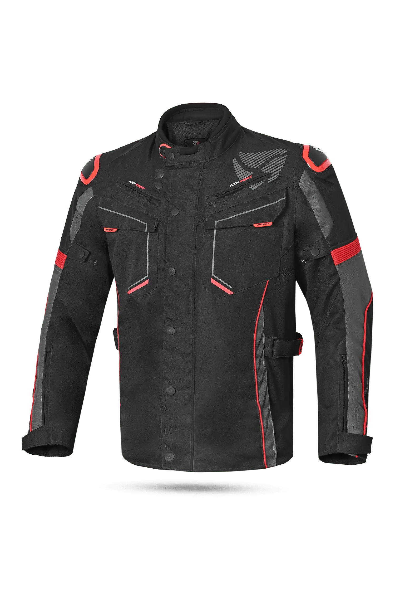 R-Tech Knight Rider Long Tre strati Nero Rosso 