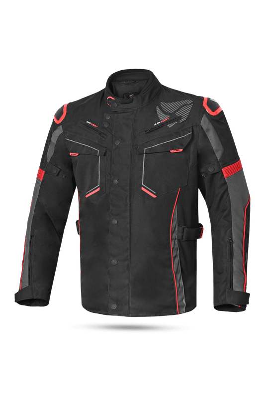 R-Tech Knight Rider Long Tre strati Nero Rosso 