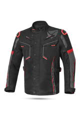 R-Tech Knight Rider Long Tre strati Nero Rosso 