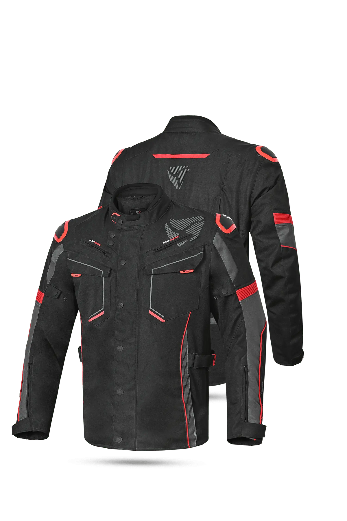 R-Tech Knight Rider Long Tre strati Nero Rosso 