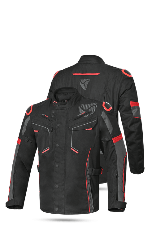 R-Tech Knight Rider Long Tre strati Nero Rosso 