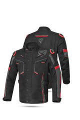 R-Tech Knight Rider Long Tre strati Nero Rosso 