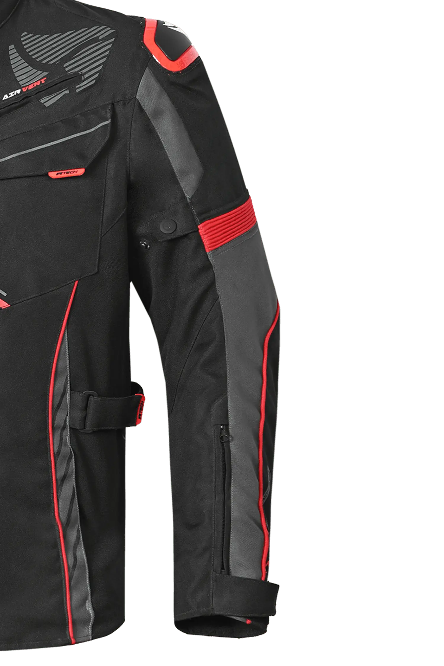 R-Tech Knight Rider Long Tre strati Nero Rosso 