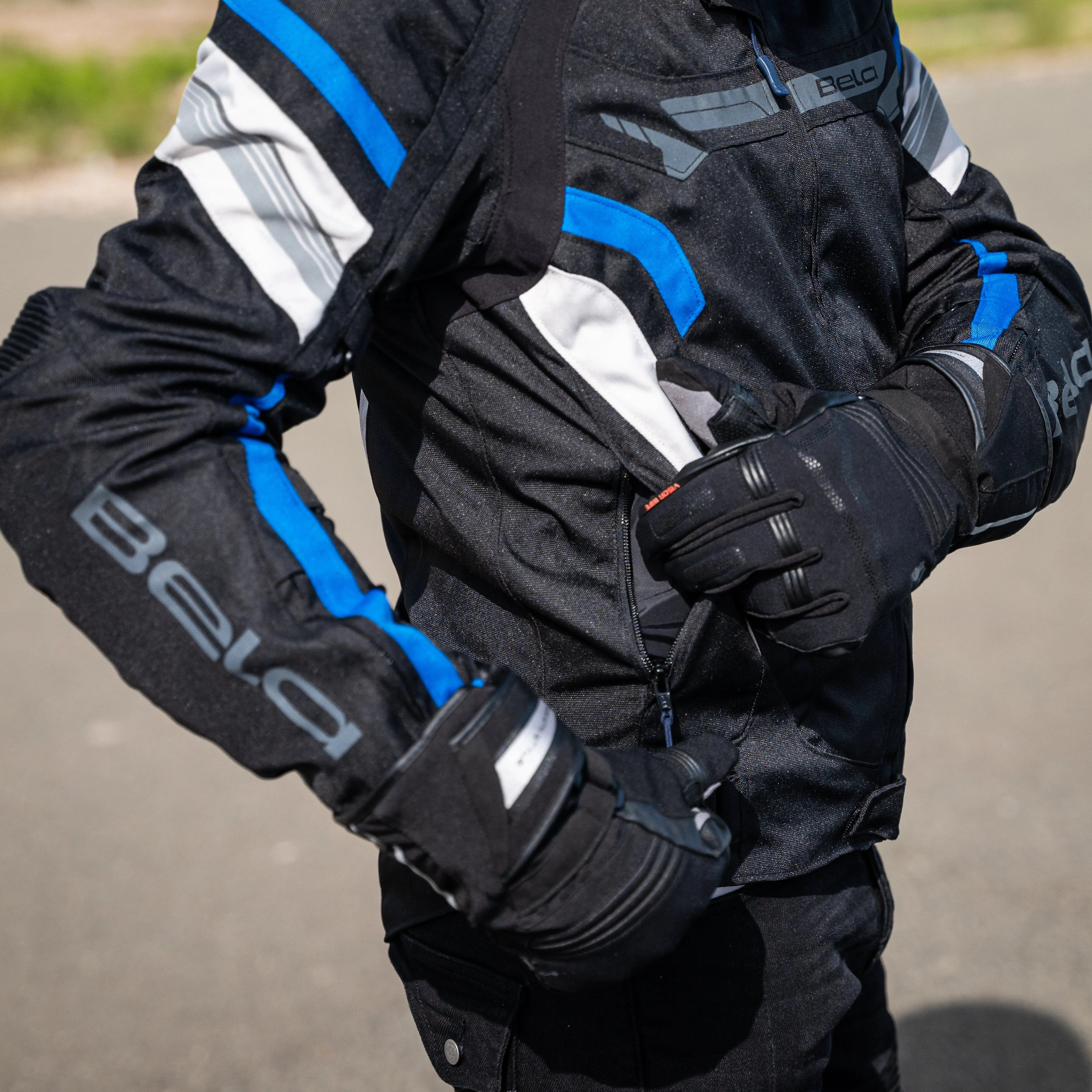 Bela HighLand Nero/Blu Giacca Uomo shoot 2