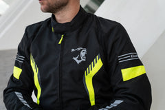 Bela Bradley Grigio Giacca Tessile da Moto shoot 1