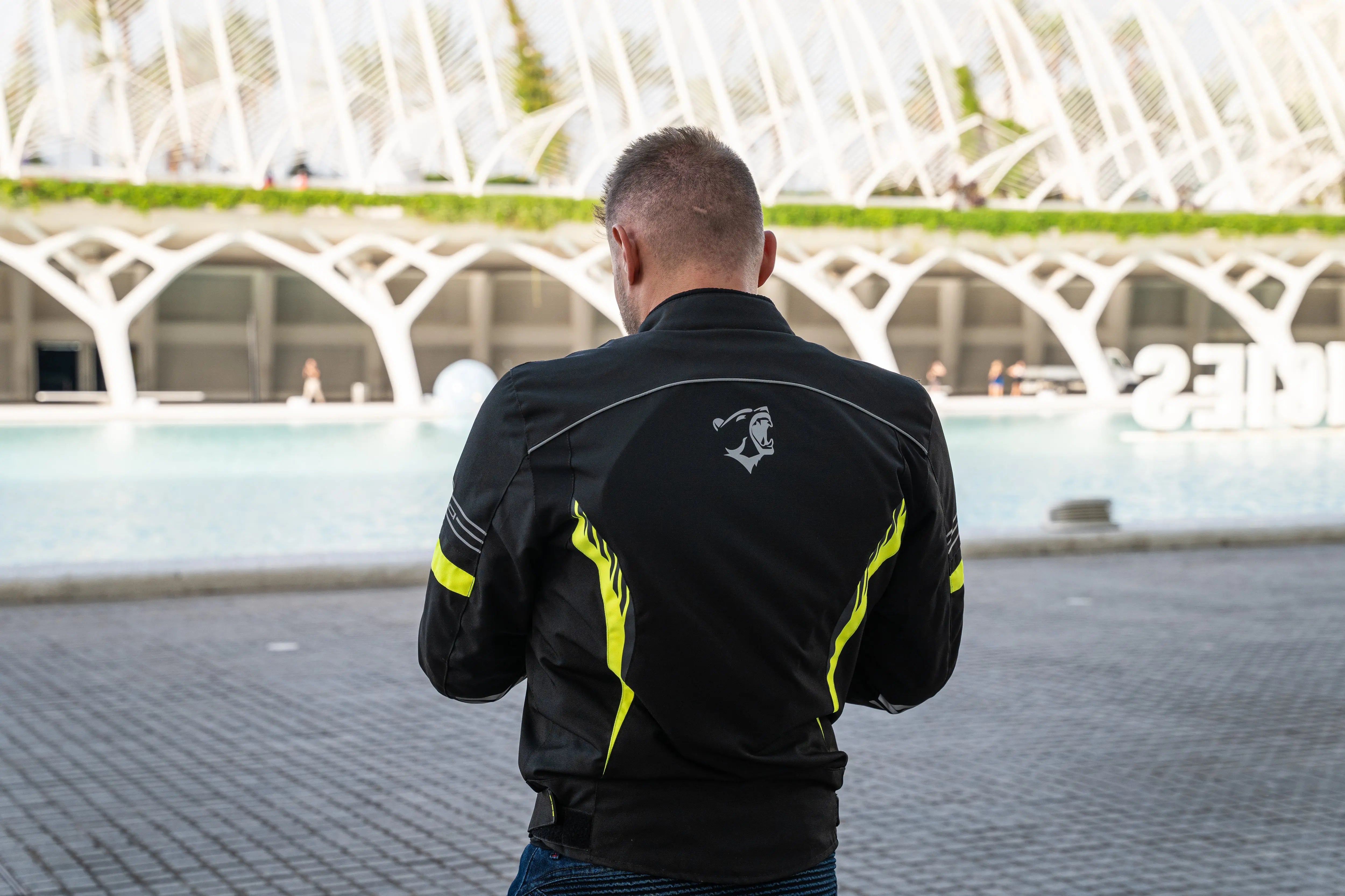 R-Tech Marshal Blu Giacche Moto Tessile shoot 3