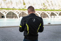 R-Tech Marshal Giallo Giacche Moto Tessile shoot 2