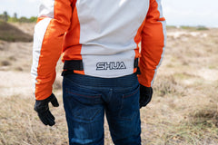 Shua Immortal Jacket impermeabile Arancione shoot 3