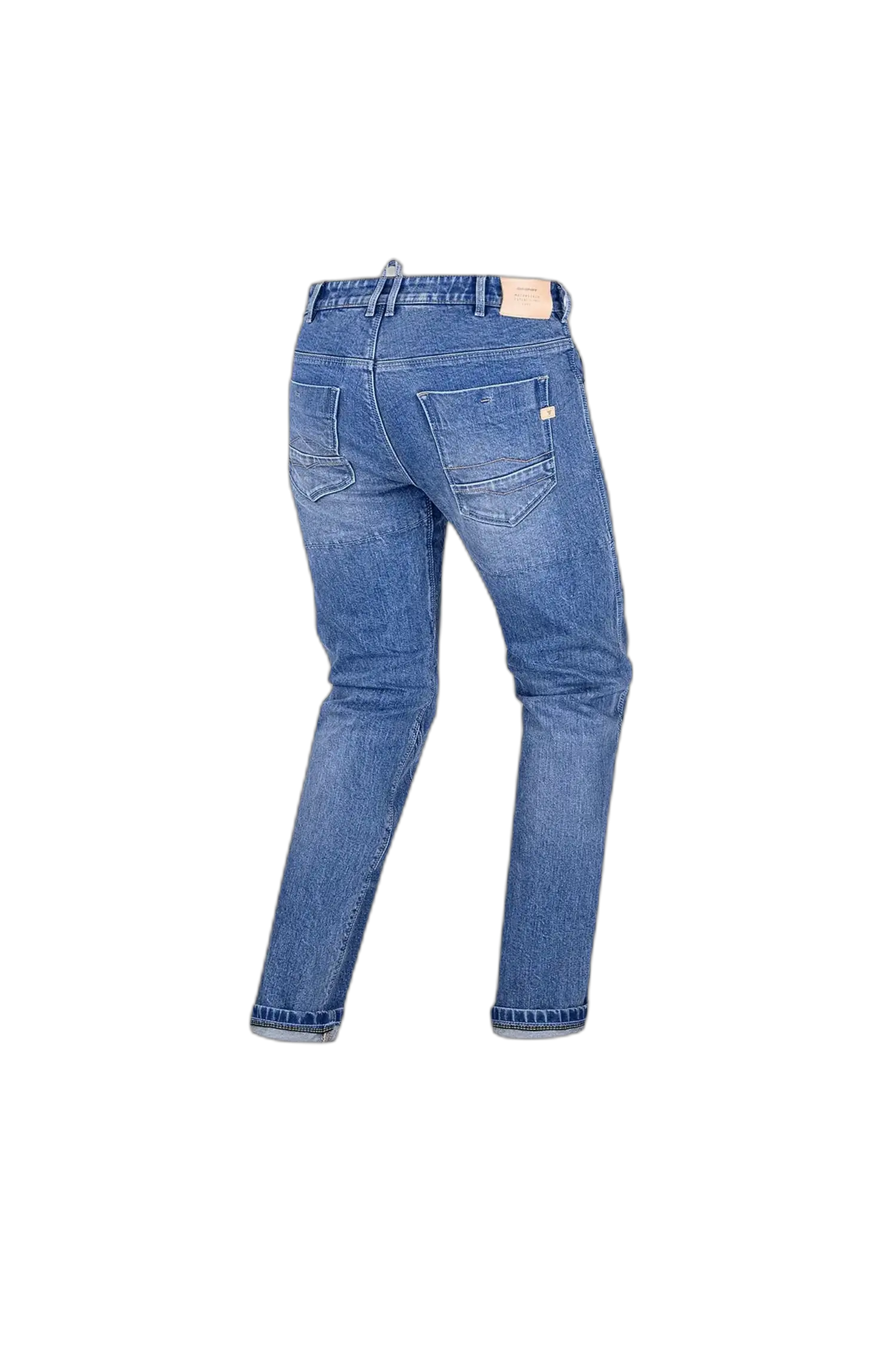 SHIMA PANTALONE IN DENIM JEANS DEVON UOMO VAQUERO BLU 