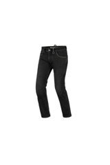 SHIMA PANTALONE IN DENIM JEANS DEVON UOMO VAQUERO NERO 