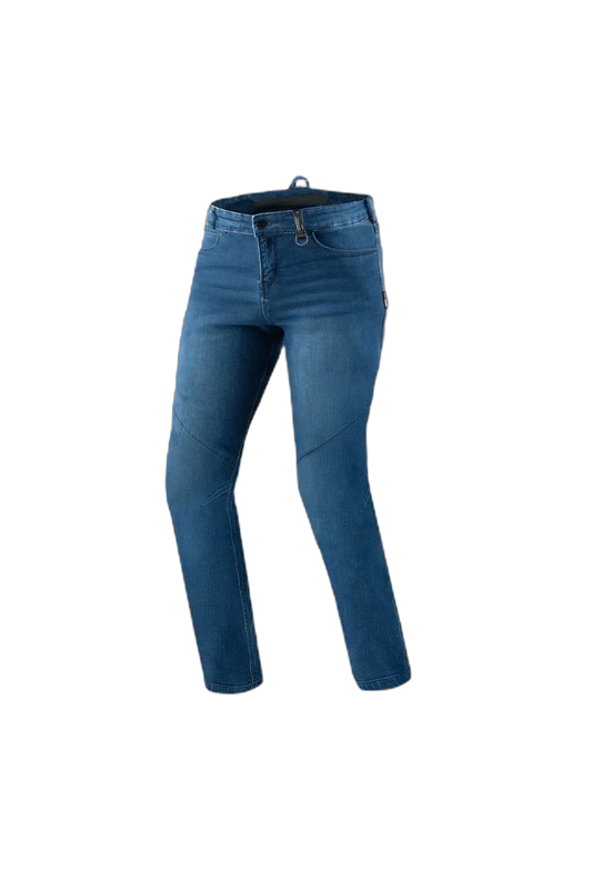SHIMA Rider Denim Jeans Da Uomo Blu 