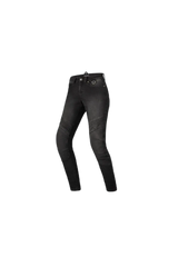 SHIMA PANTALONE IN DENIM JEANS VAQUETO JESS NERO 