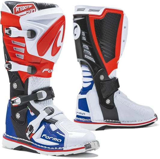 FORMA - PREDATOR 2.0 BOOT WHITE/BLUE/RED 