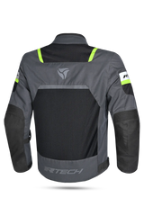 R Tech Spiral Mesh Grigio Nero Giallo Fluo 