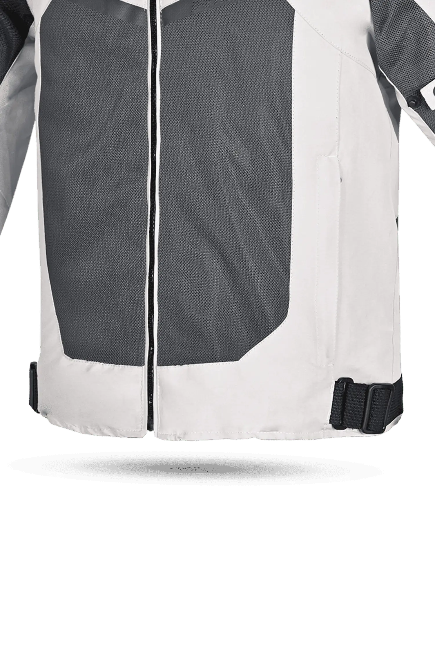 R-Tech Spiral Mesh Giacca estiva in tessuto moto -Ghiaccio/Nero/Rosso 