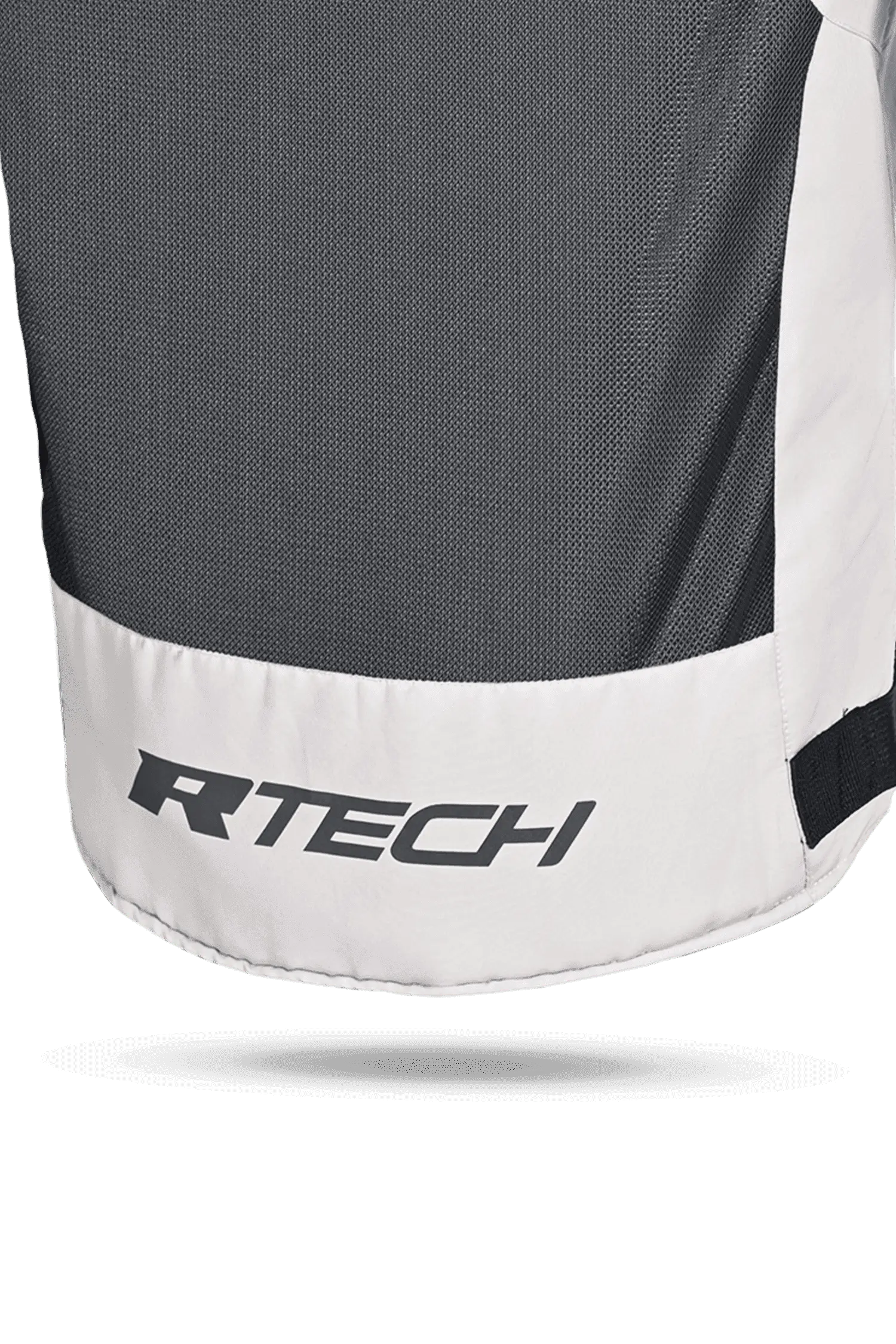 R-Tech Spiral Mesh Giacca estiva in tessuto moto -Ghiaccio/Nero/Rosso 