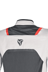 R-Tech Spiral Mesh Giacca estiva in tessuto moto -Ghiaccio/Nero/Rosso 