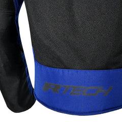R-TECH SPIRAL MESH GIACCA MOTO ESTIVA IN TESSUTO NAVY BLU NERO 