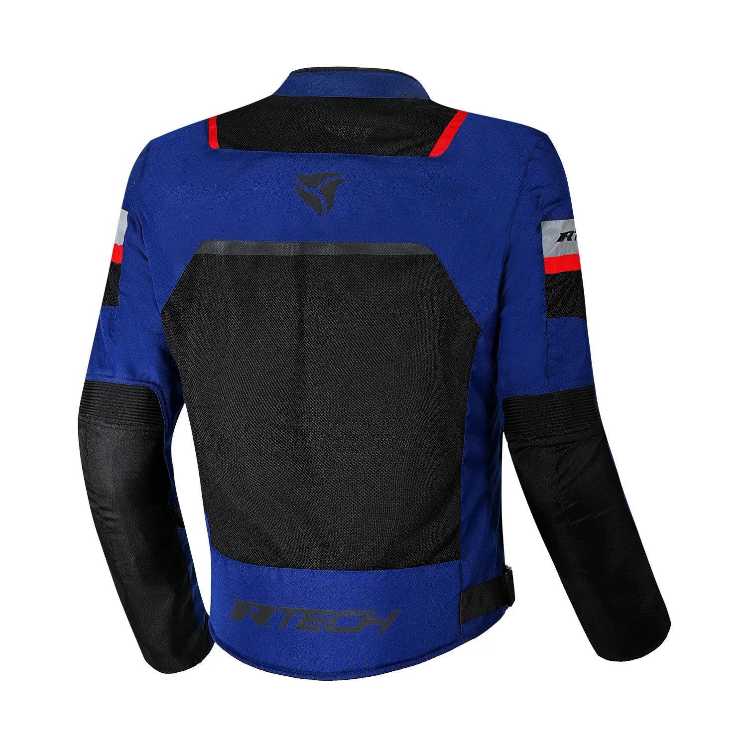 R-TECH SPIRAL MESH GIACCA MOTO ESTIVA IN TESSUTO NAVY BLU NERO 