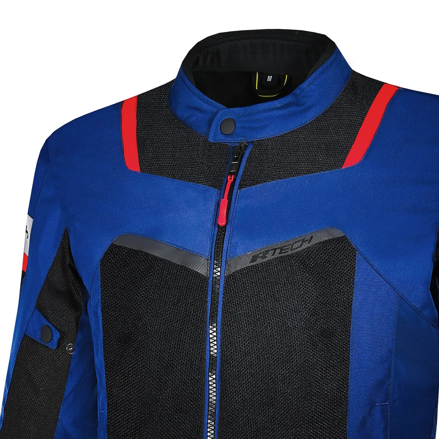 R-TECH SPIRAL MESH GIACCA MOTO ESTIVA IN TESSUTO NAVY BLU NERO 