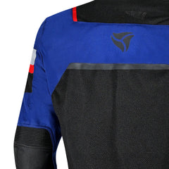 R-TECH SPIRAL MESH GIACCA MOTO ESTIVA IN TESSUTO NAVY BLU NERO 