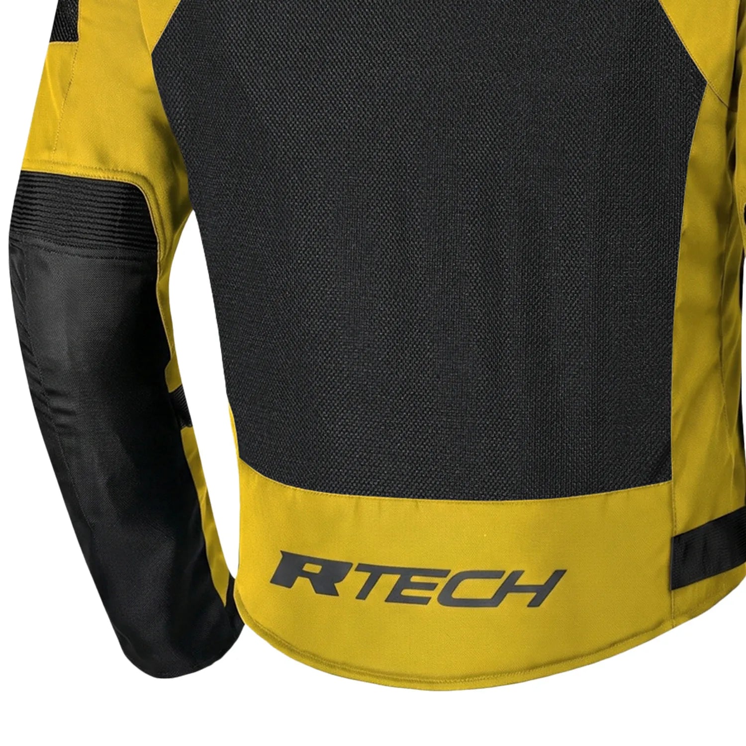 R-TECH SPIRAL MESH GIACCA MOTO ESTIVA IN TESSUTO OLIVA NERO 