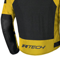 R-TECH SPIRAL MESH GIACCA MOTO ESTIVA IN TESSUTO OLIVA NERO 