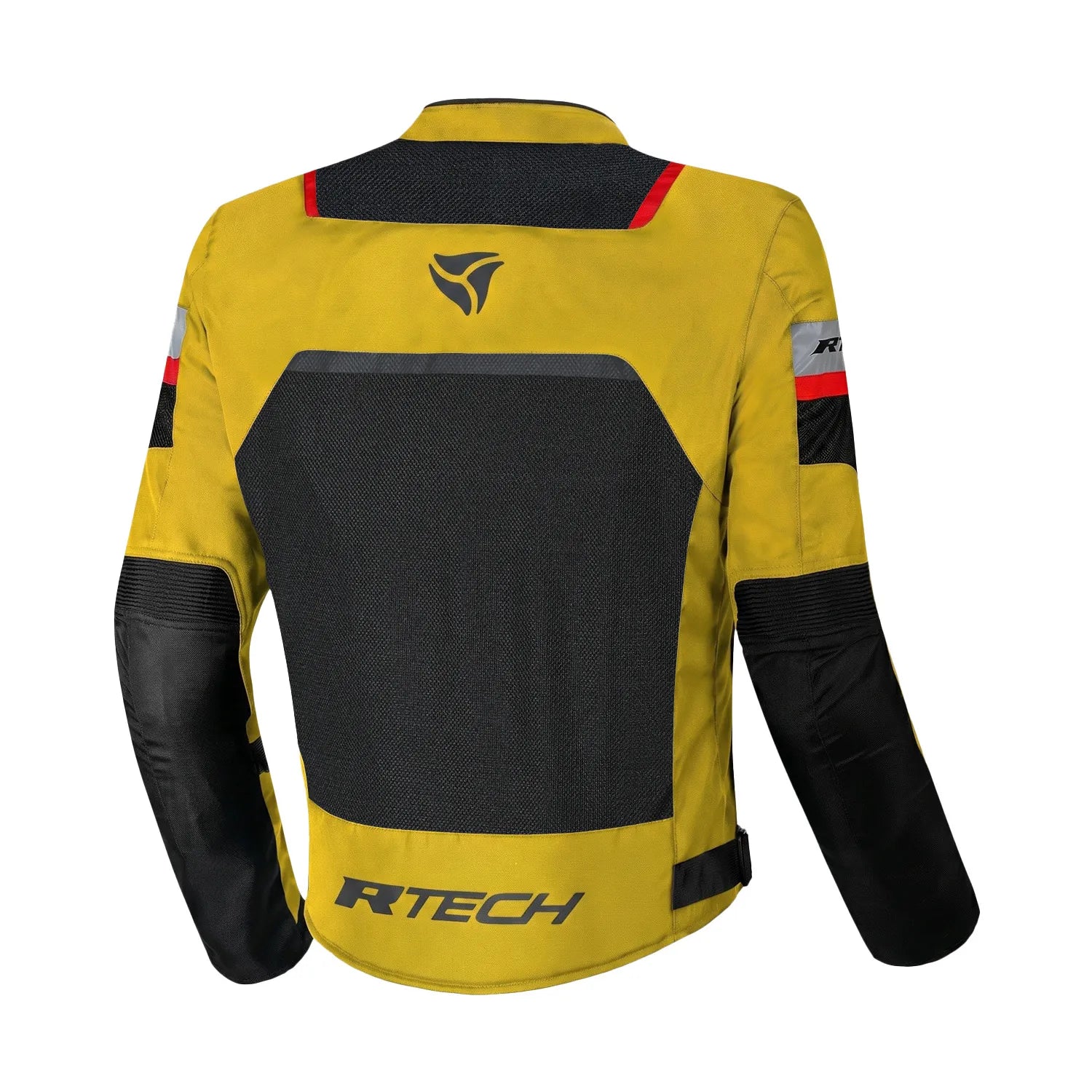 R-TECH SPIRAL MESH GIACCA MOTO ESTIVA IN TESSUTO OLIVA NERO 