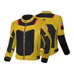 R-TECH SPIRAL MESH GIACCA MOTO ESTIVA IN TESSUTO OLIVA NERO 