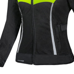 R-TECH SUPER LITE MUJER CHAQUETA NEGRO F,AMARILLO 