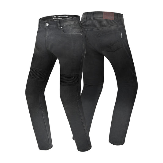 R-TECH VALENCIA JEANS DI MOTO DONNA NERO SPRAY – Yamoto.it