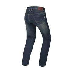 R-TECH VALENCIA PANTALON DE HOMBRE DENIM JEANS 32L AZUL VINTAGE SPRAY 