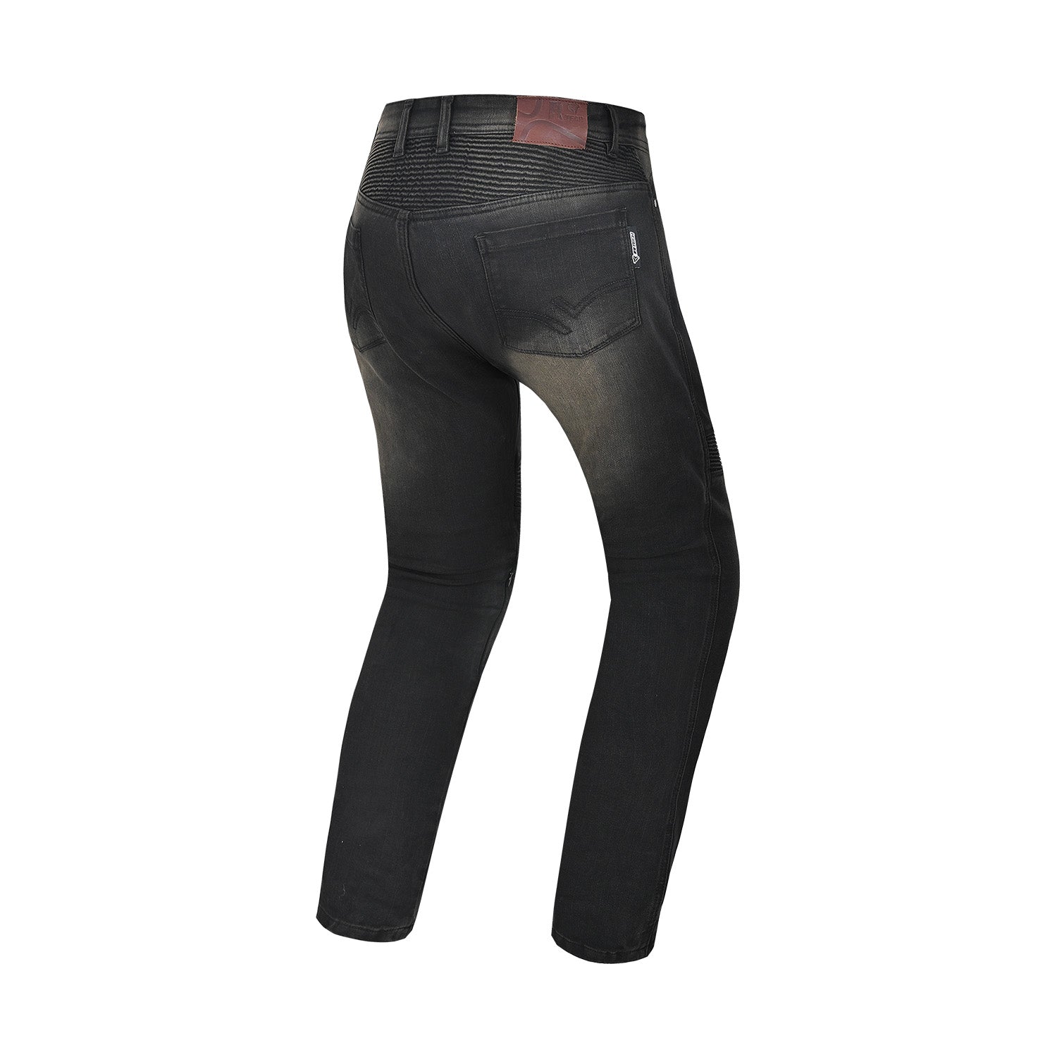 R-TECH VALENCIA PANTALON DE HOMBRE DENIM JEANS 32L NEGRO KHAKI TINT SPRAY 