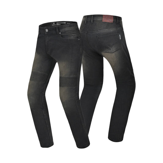 R-TECH VALENCIA PANTALON DE HOMBRE DENIM JEANS 32L NEGRO KHAKI TINT SPRAY – Yamoto.it