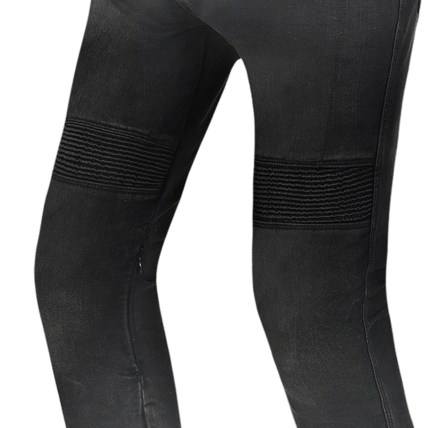 R-TECH VALENCIA PANTALON DE HOMBRE DENIM JEANS 32L NEGRO SPRAY 