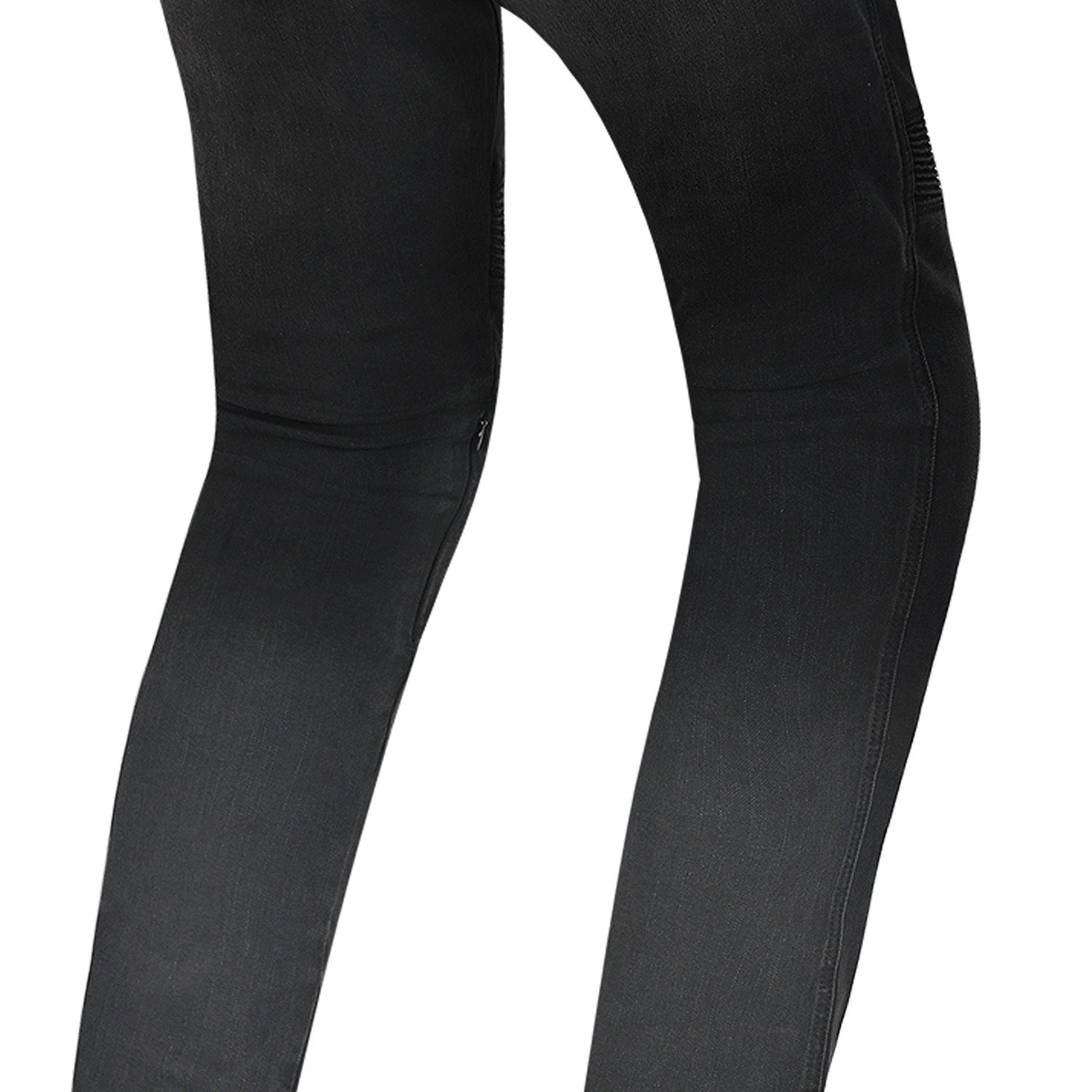 R-TECH VALENCIA PANTALON DE HOMBRE DENIM JEANS 32L NEGRO SPRAY 