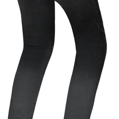 R-TECH VALENCIA PANTALON DE HOMBRE DENIM JEANS 32L NEGRO SPRAY 