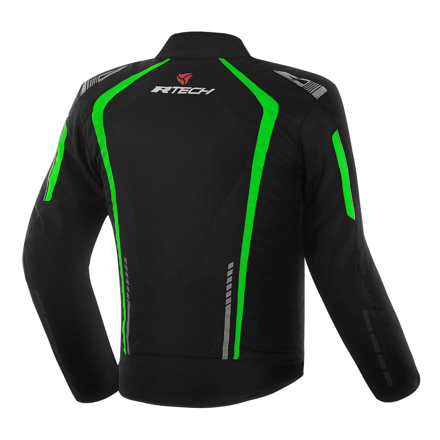 R-TECH MARSHAL GIACCA DI MOTO TESSILE  VERDE 