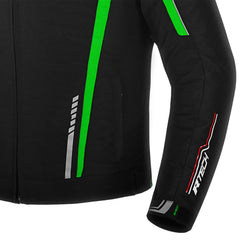 R-TECH MARSHAL GIACCA DI MOTO TESSILE  VERDE 