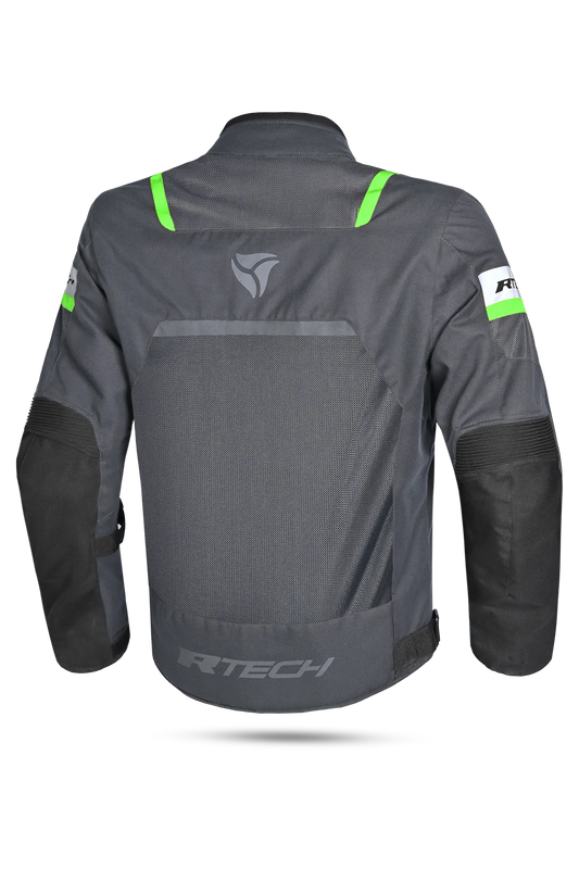 R-TECH SPIRAL MESH GIACCA MOTO UOMO GRIGIO/NERO/VERDE – Yamoto.it