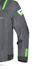 R-Tech Spiral Mesh Giacca Estiva in Tessuto Moto -Grigio/Nero/verde 