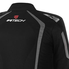 R-TECH MARSHAL TESSILE GIACCA DI MOTO UOMO NERO GRIGIO 