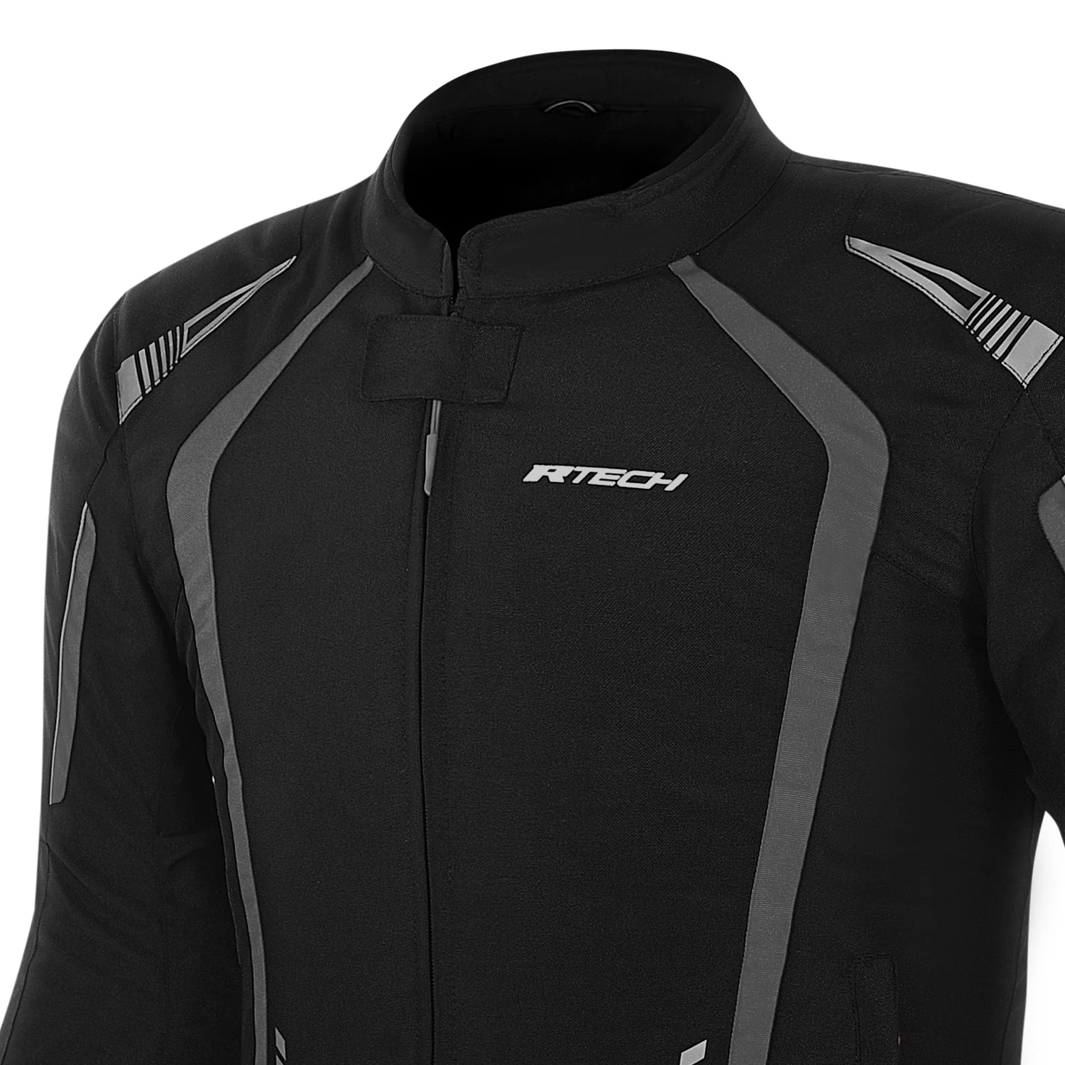 R-TECH MARSHAL TESSILE GIACCA DI MOTO UOMO NERO GRIGIO 