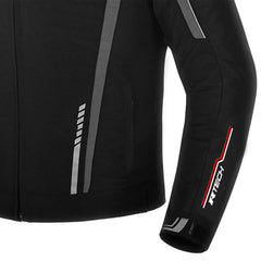R-TECH MARSHAL TESSILE GIACCA DI MOTO UOMO NERO GRIGIO 