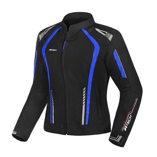 R-TECH MARSHAL GIACCA DI MOTO DONNA NERO BLU – Yamoto.it