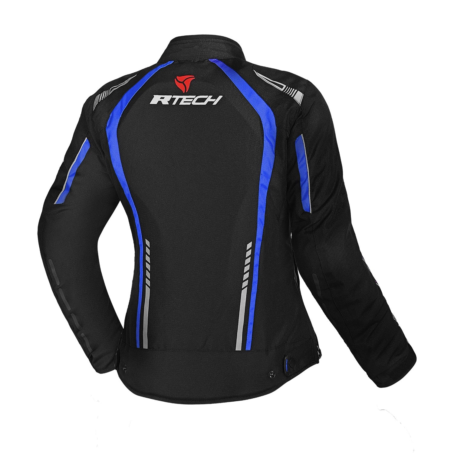 R-TECH MARSHAL GIACCA DI MOTO DONNA NERO BLU 