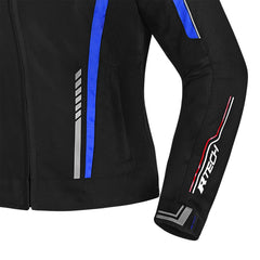 R-TECH MARSHAL GIACCA DI MOTO DONNA NERO BLU 